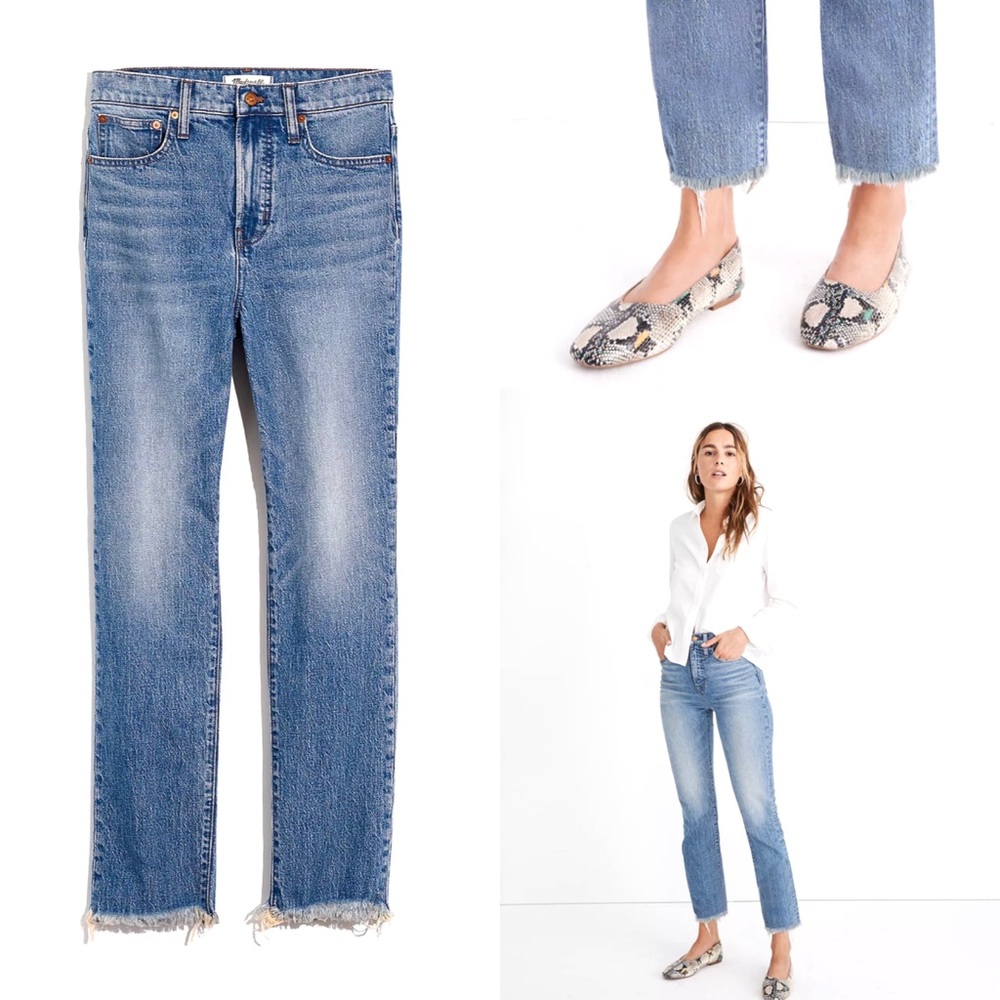 Madewell•The Petite Perfect Vintage Jean in Ainsworth Wash• Size 29P